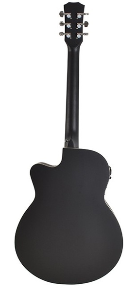 Electro Acoustic Guitar Matt Black Finish  40” Cutaway Dreadnought by Sotendo
